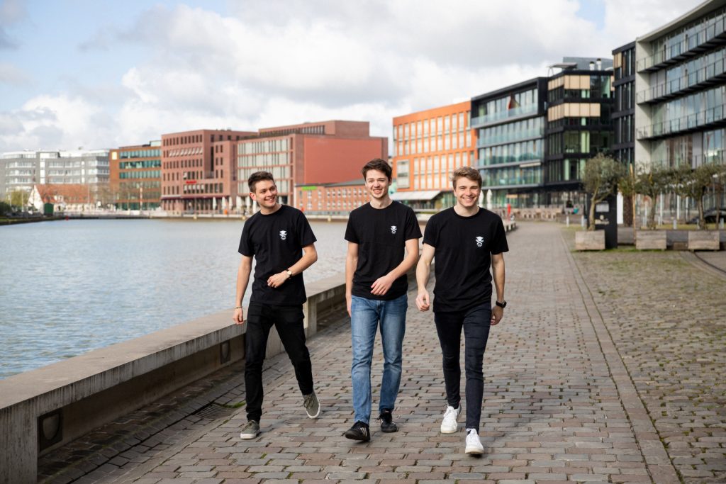 Studierendenfutter Gründer gehen im Münsteraner Hafen